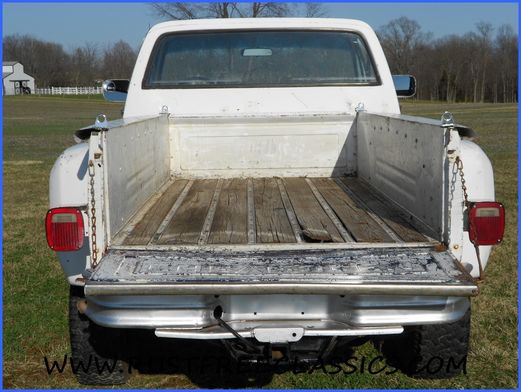 1985 85 K20 3/4 ton pickup 350 4x4 Custom Deluxe Stepside Chevy Chevrolet